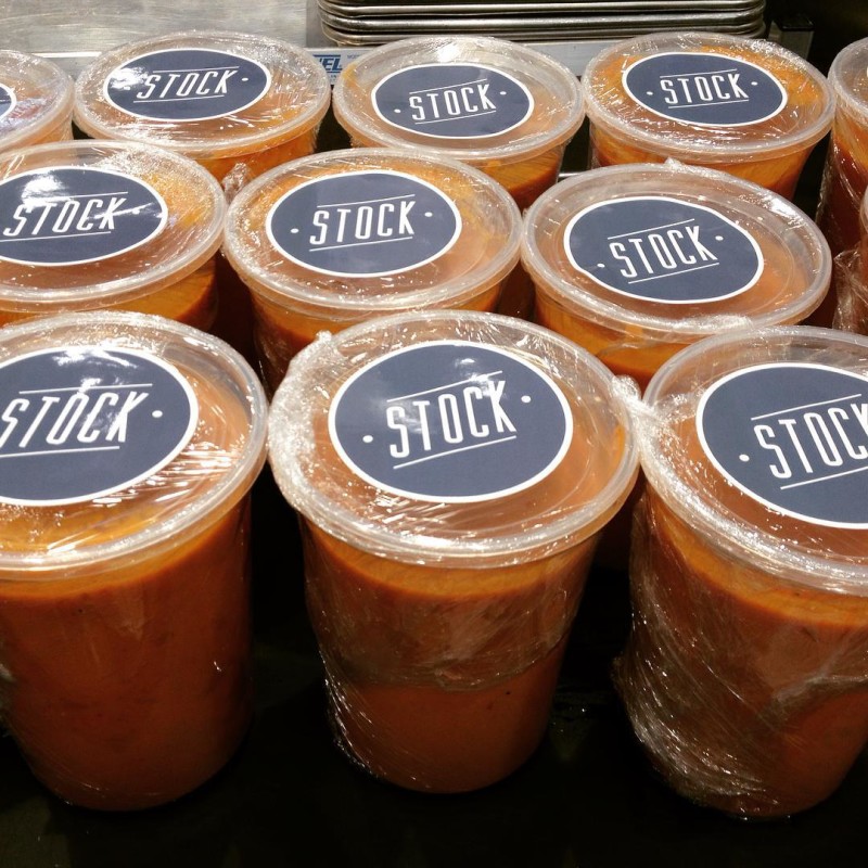 #stock tomato soup hitting a the freezer @localfoods for you to take home. #eatlocal #soupweather